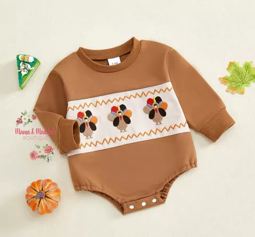 Turkey onesie