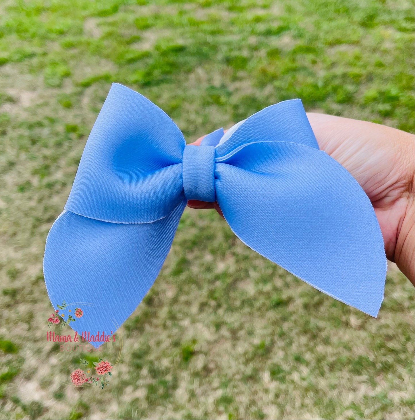 Sailor neoprene hair bows